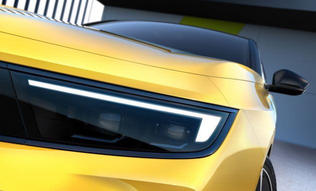 Opel Astra 2022 muncul dalam imej teaser rasmi; hatch dan wagon 5-pintu, produksi bermula tahun ini