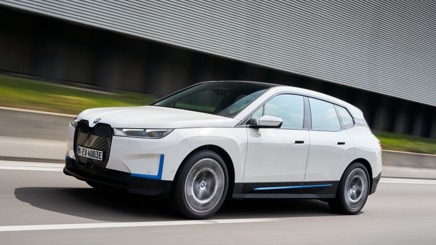 BMW iX fully detailed – power, range bumped slightly to up to 523 PS, 630 km; new M60 with over 600 PS 1301759