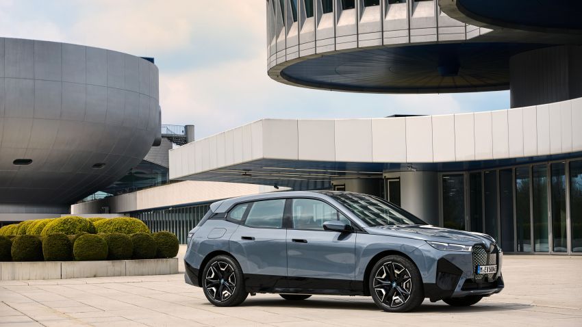 BMW iX fully detailed – power, range bumped slightly to up to 523 PS, 630 km; new M60 with over 600 PS 1301834