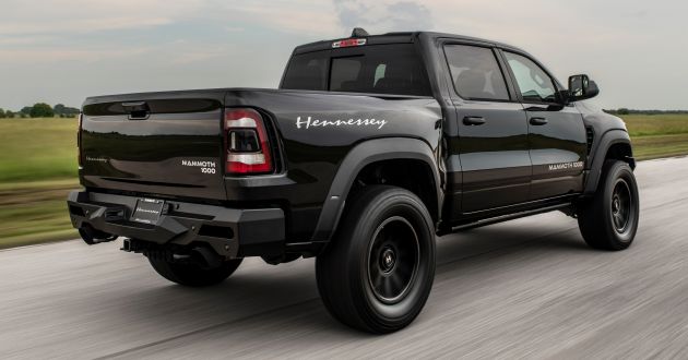 Hennessey Mammoth 1000 TRX mula masuk fasa pengeluaran – V8 6.2L, kuasa 1,012 hp, harga RM624k