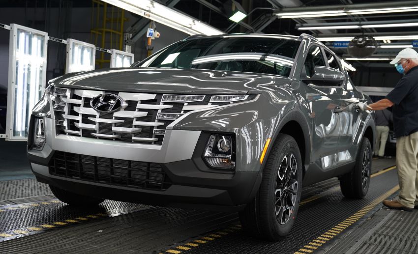 2022 Hyundai Santa Cruz production starts in Alabama 1311071