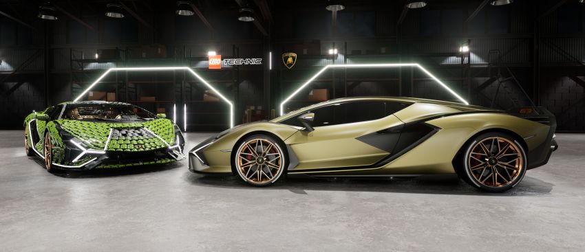 Lego Technic Lamborghini Sián FKP 37 goes full-sized – over 400,000 parts, 2,200 kg, 8,660 hours to complete 1304322