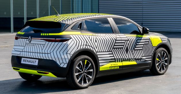 Renault Megane E-Tech Electric pra-produksi didedahkan; motor 217 hp, bateri 60 kWh; jarak 450 km