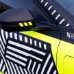 Renault Megane E-Tech Electric pre-production car shown; 217 hp motor, 60 kWh battery; 450 km range