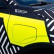 Renault Megane E-Tech Electric pre-production car shown; 217 hp motor, 60 kWh battery; 450 km range
