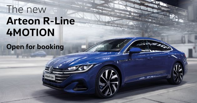 Volkswagen Arteon R-Line 2.0 TSI 4Motion facelift open for booking – 280 PS, 350 Nm, RM245k-255k est