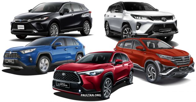 Toyota’s SUV line-up explained – see where Rush, Corolla Cross, Fortuner, RAV4, Harrier fit, plus rivals