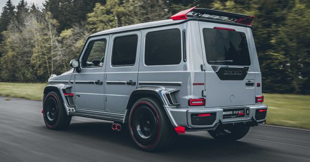 Brabus 900 Rocket Edition: a mad Mercedes-AMG G63 with 900 PS, 1,250 Nm of torque – 0-100 in 3.7 seconds