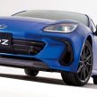 Subaru BRZ 2022 kini sudah boleh di tempah di M’sia – bermula RM229k untuk 6MT dan RM239 untuk 6AT