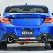 Subaru BRZ 2022 kini sudah boleh di tempah di M’sia – bermula RM229k untuk 6MT dan RM239 untuk 6AT