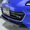 Subaru BRZ 2022 kini sudah boleh di tempah di M’sia – bermula RM229k untuk 6MT dan RM239 untuk 6AT