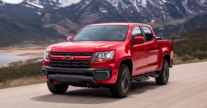 2022 Chevrolet Colorado adds Trail Boss Pack – adds suspension levelling kit, skid plates, tow hooks 1319675