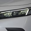 Honda Civic 2022 – gambar rasmi dari Thai disiarkan