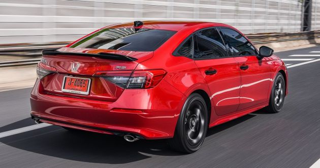 Honda Civic 2022 – gambar rasmi dari Thai disiarkan