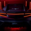 2022 Honda NSX Type S to debut on August 12 – 350 units worldwide; last hurrah before production ends