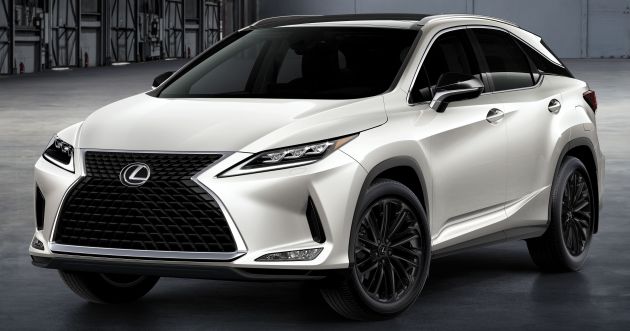 Lexus RX Black Line 2022 dilancarkan di US, 2,500 unit