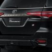 2022 Toyota Fortuner GR Sport launched in Indonesia; sporty kit for 2.7L petrol and 2.4L diesel – from RM160k