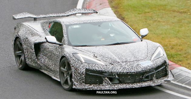 SPIED: C8 Chevrolet Corvette Z06 on the Nuburgring