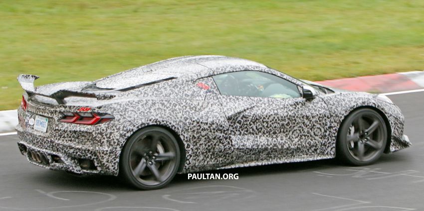 SPIED: C8 Chevrolet Corvette Z06 on the Nuburgring 1331773