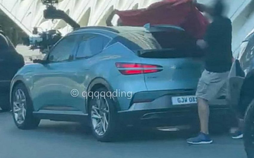 Genesis GV60 electric crossover caught undisguised 1326078