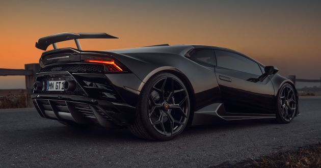 Lamborghini Huracan Evo RWD gets tuned by Novitec