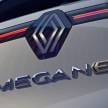 Renault Megane E-Tech Electric – up to 470 km range; Android Automotive OS, 26 driver assist functions