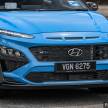 GALLERY: 2021 Hyundai Kona N Line facelift on the road in Malaysia – sportier 1.6 turbo model, RM157k