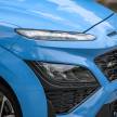 GALLERY: 2021 Hyundai Kona N Line facelift on the road in Malaysia – sportier 1.6 turbo model, RM157k