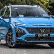 GALLERY: 2021 Hyundai Kona N Line facelift on the road in Malaysia – sportier 1.6 turbo model, RM157k