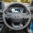 GALLERY: 2021 Hyundai Kona N Line facelift on the road in Malaysia – sportier 1.6 turbo model, RM157k