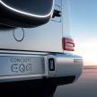Mercedes-Benz Concept EQG debuts – previews an all-electric G-Class; 4 electric motors, 2-speed gearbox