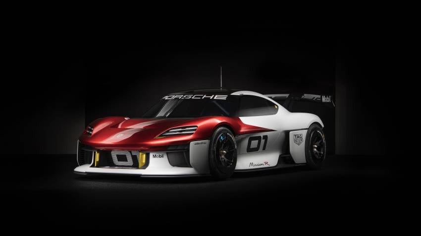 Porsche Mission R – 1,088 PS twin-motor concept with natural fibre bodywork hints at GT racing future 1342722