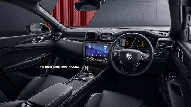 New Proton Satria Neo 5-Door render, modern Suprima