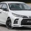 2021 Toyota Vios GR Sport vs Yaris 1.5G in Malaysia – sporty sedan and top-spec hatchback side by side