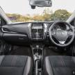 2021 Toyota Vios GR Sport vs Yaris 1.5G in Malaysia – sporty sedan and top-spec hatchback side by side