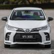 2021 Toyota Vios GR Sport vs Yaris 1.5G in Malaysia – sporty sedan and top-spec hatchback side by side
