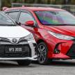 2021 Toyota Vios GR Sport vs Yaris 1.5G in Malaysia – sporty sedan and top-spec hatchback side by side