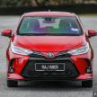 2021 Toyota Vios GR Sport vs Yaris 1.5G in Malaysia – sporty sedan and top-spec hatchback side by side