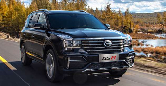 2022 GAC GS8 on sale in Philippines; from RM146,053
