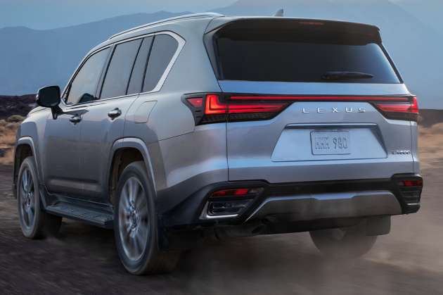 2022 Lexus LX revealed – based on new Land Cruiser with twin-turbo engines, 4-seater Executive model