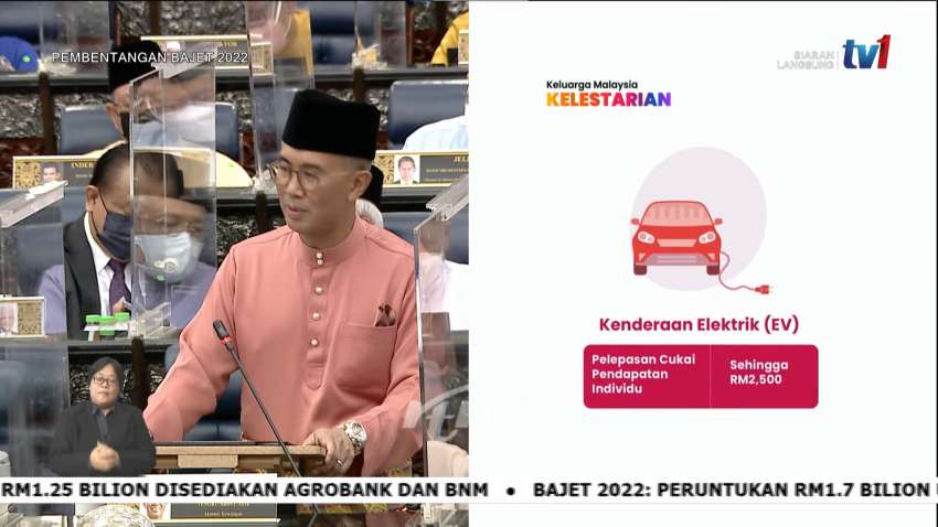 Budget 2022: EVs in Malaysia to be completely tax free soon – zero import and excise duties, free road tax! 1368463