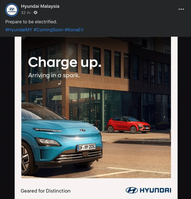 Hyundai Kona Electric – first Malaysian official teaser
