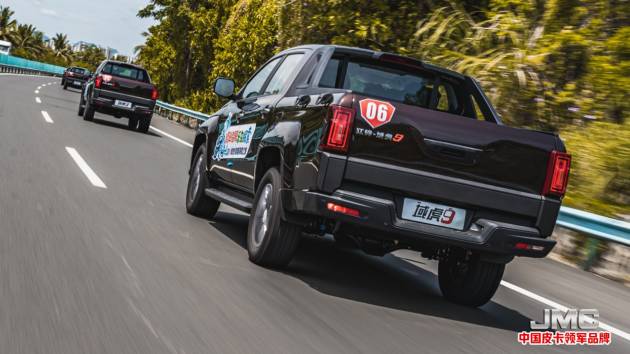 JMC Vigus Pro in Malaysia with Ford engine, ZF 8AT, BorgWarner 4WD, Bosch ESP – new Hilux rival?