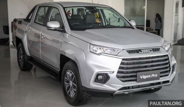 JMC Vigus Pro 4×4 launched in Malaysia – pick-up truck with Ford 2.0 TDCi, ZF8 auto; CKD, RM98,888