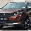 2021 Peugeot 3008, 5008 facelift launched in Malaysia – Allure only, 1.6 THP, CKD with more kit; from RM162k