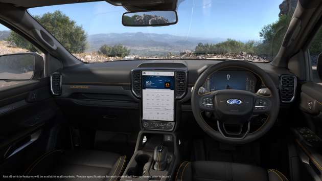 2022 Ford Ranger unveiled – new 3.0L V6 turbodiesel, full-time 4×4, 12″ SYNC 4 display; >600 accessories!