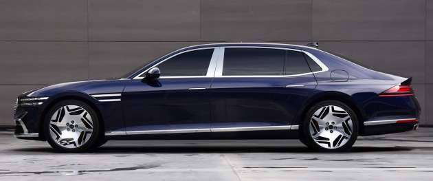 2022 Genesis G90 revealed, takes aim at Merc S-Class