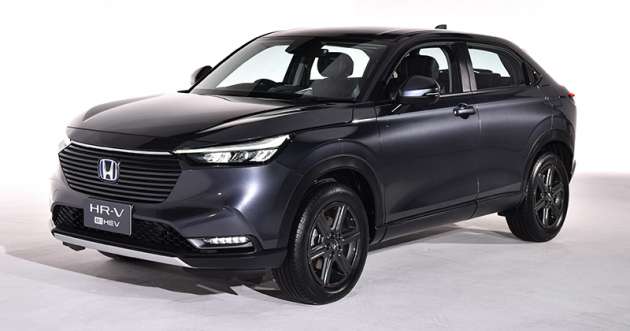 2022 Honda HR-V e:HEV hybrid launched in Thailand – 25.6 km/l, Honda Sensing, from RM126k to RM151k