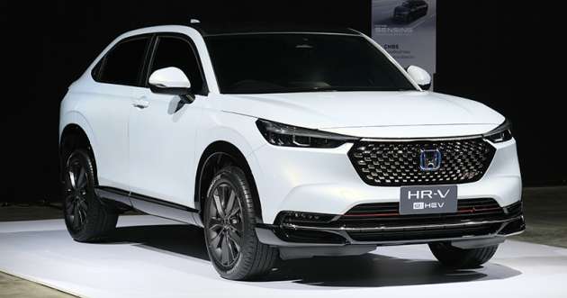2022 Honda HR-V e:HEV hybrid launched in Thailand – 25.6 km/l, Honda Sensing, from RM126k to RM151k