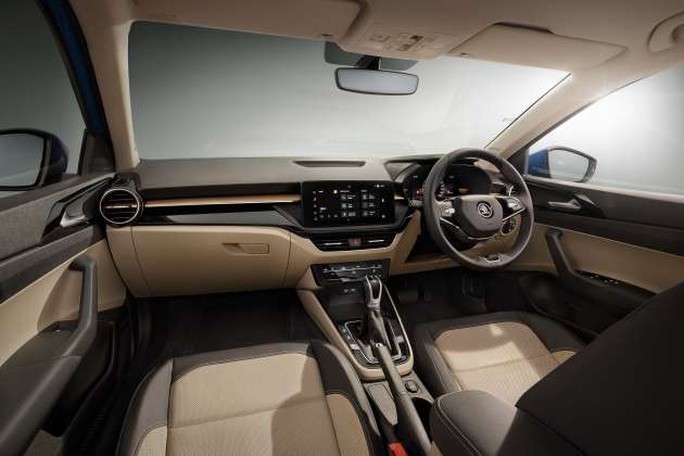 2022 Skoda Slavia debuts in India – Honda City, VW Vento rival; 1.0L and 1.5L TSI engines; 6MT, 6AT, 7DCT